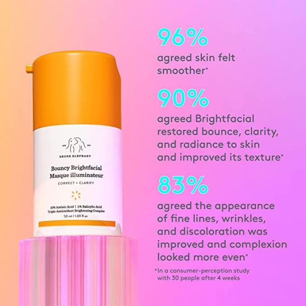Drunk Elephant - Bouncy Brightfacial 50ml - Image 3