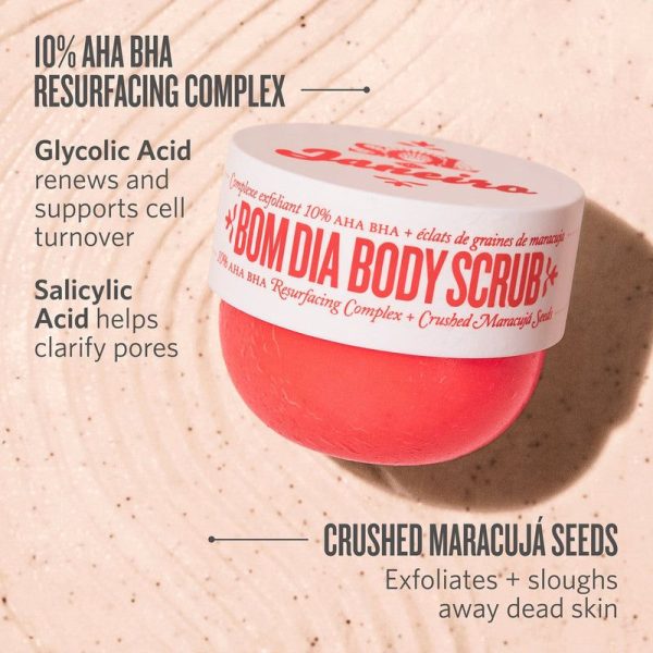 Sol de Janeiro - Bom Dia Body Scrub 10% AHA BHA Resurfacing Complex 220g - Image 2