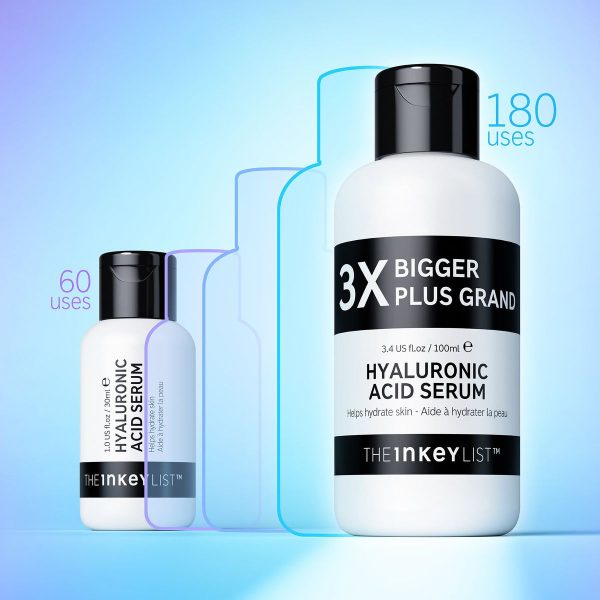 The Inkey List - Supersize Hyaluronic Acid Serum (100ml) - Image 4
